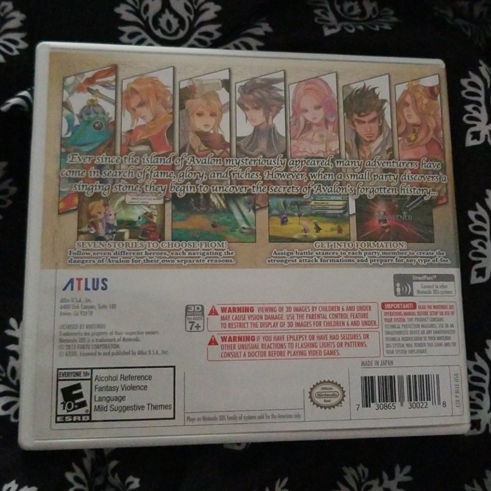 Legend of Legacy - 3ds game - Picture 2 of 3